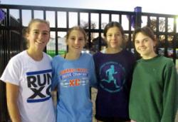 NXN TEAM QUALIFIERS: Sydney Hnatiuk, Ava Gilley, Lily Eddington, Sarah Paul